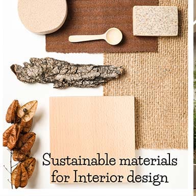 sustainable materials for interior design
